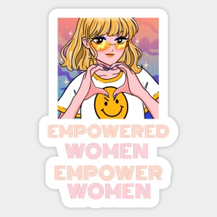 EMPOWERED WOMEN EMPOWER WOMEN Sticker